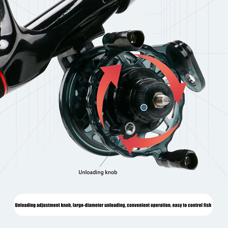 Новая 1 шт. портативная мини-к – обзор и цена Ice Fishing Reel