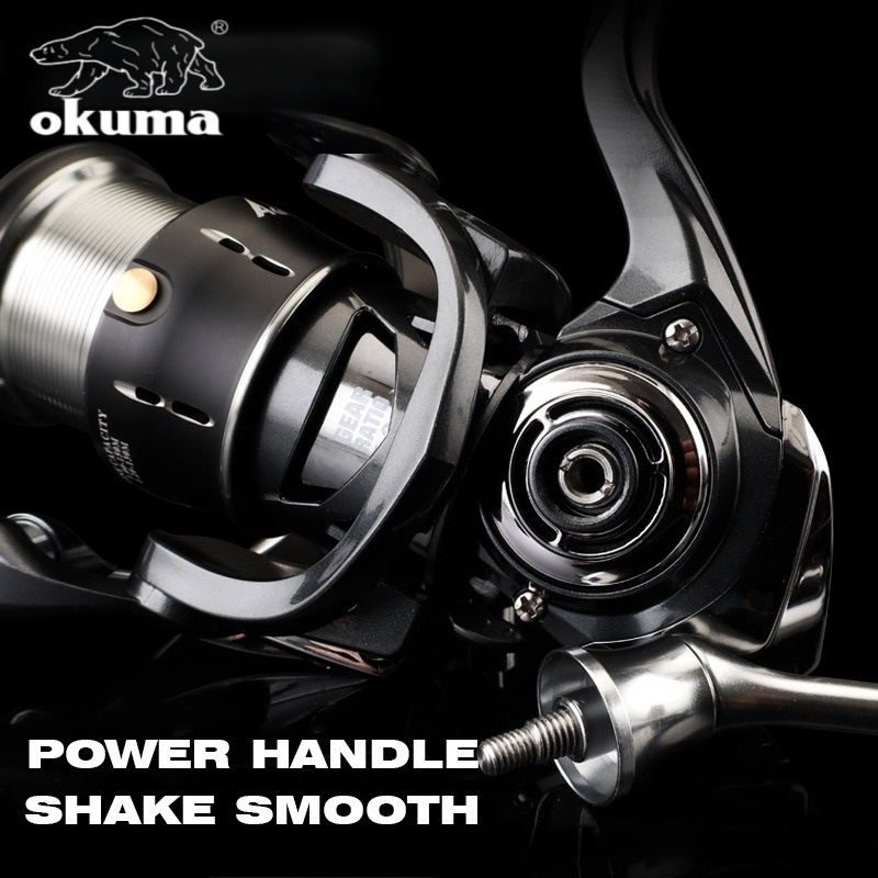 OKUMA New A6 Road Spinning Whe – обзор и цена Daiwa Reel Fuego